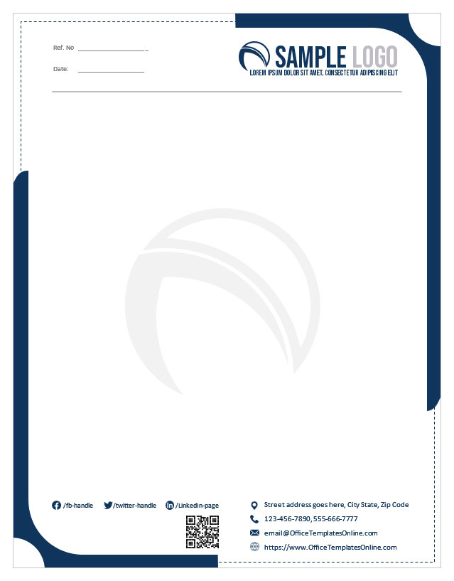 Professional Letterhead For Any Kind Of Business